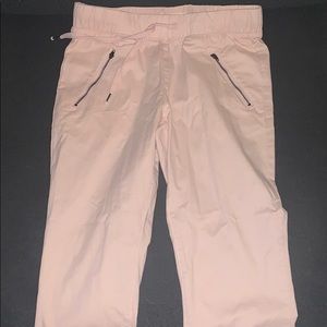 Light pink cargo pants